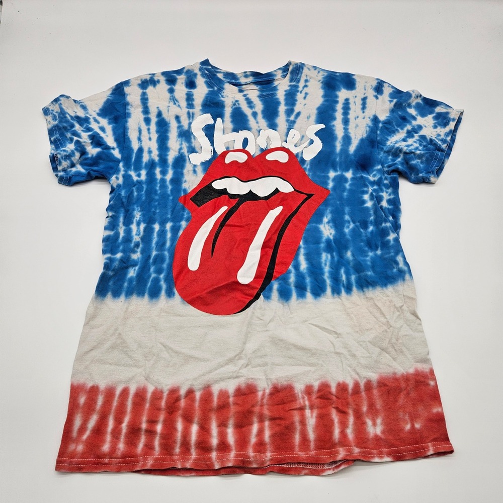 The Rolling Stones No Filter Tour 2019 Tie Dye T Shirt Mens Size‎ Medium
